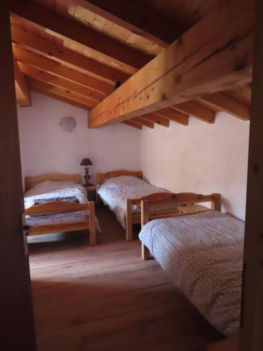 Authentique Maison de Village Savoyarde Saint-Martin-de-Belleville Extérieur photo